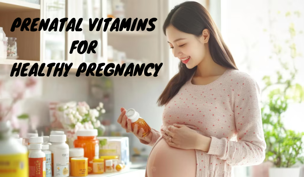 Prenatal vitamins for healthy pregnancy