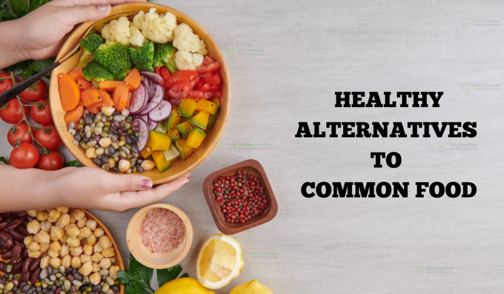 Healthy alternatives healthy foods