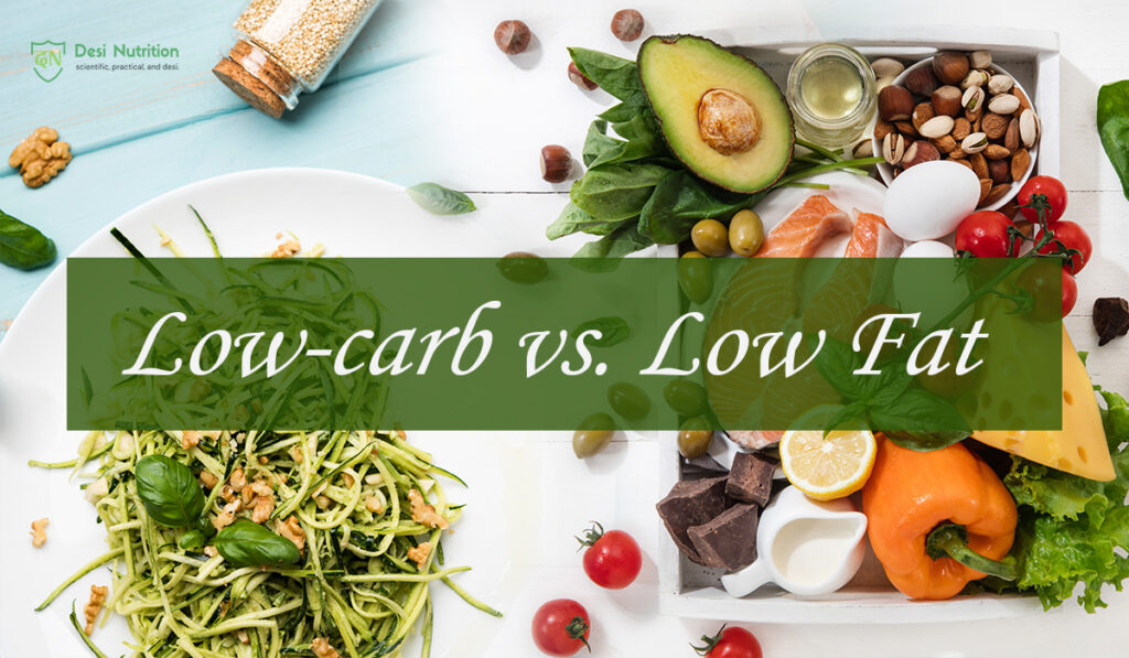 Low-carb vs low-fat diet